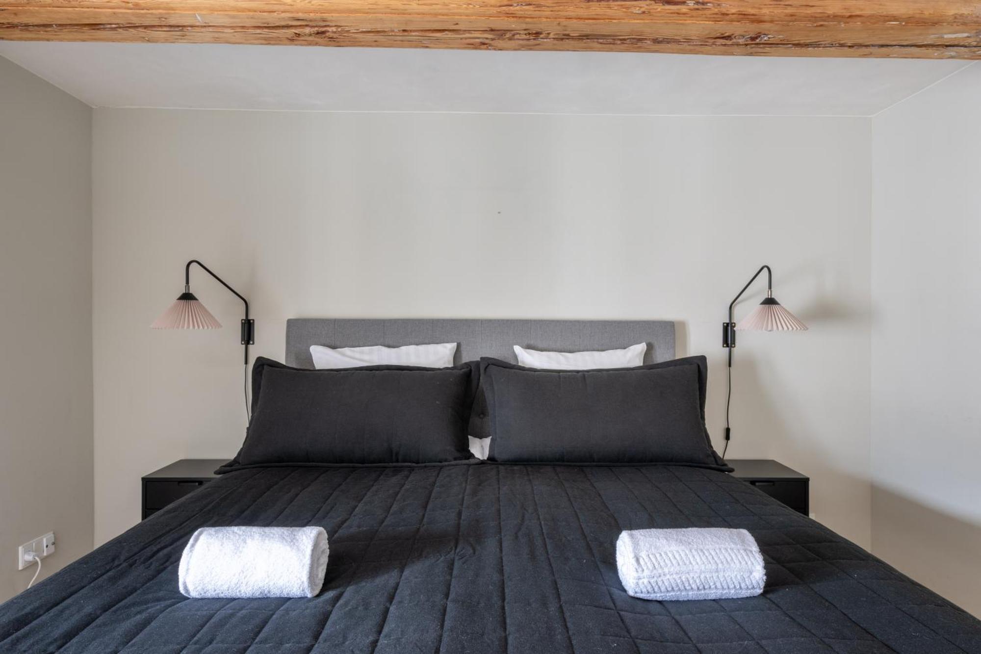 City Apartment With Exposed Ceiling Beams Copenhaga Exterior foto