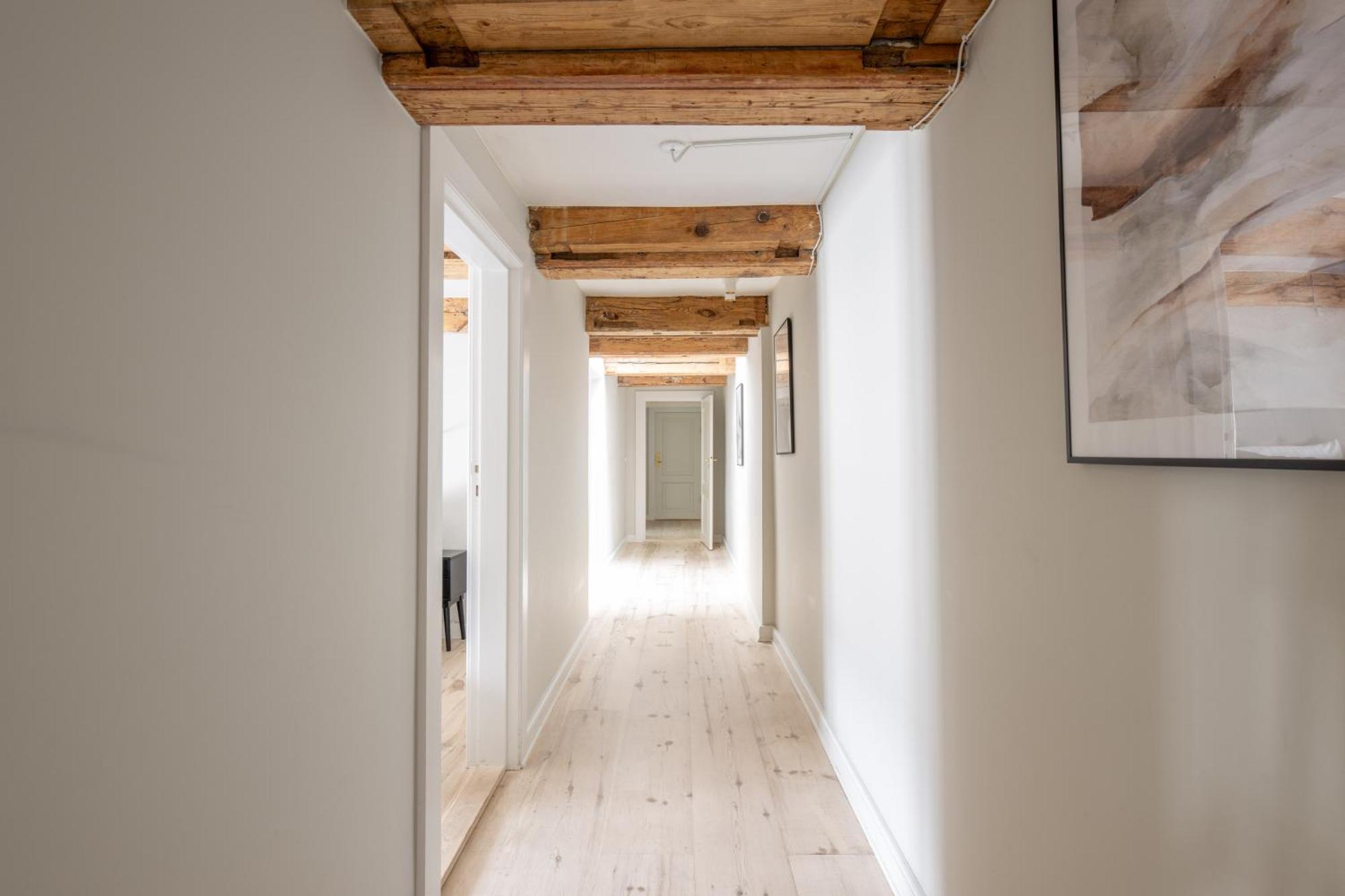 City Apartment With Exposed Ceiling Beams Copenhaga Exterior foto